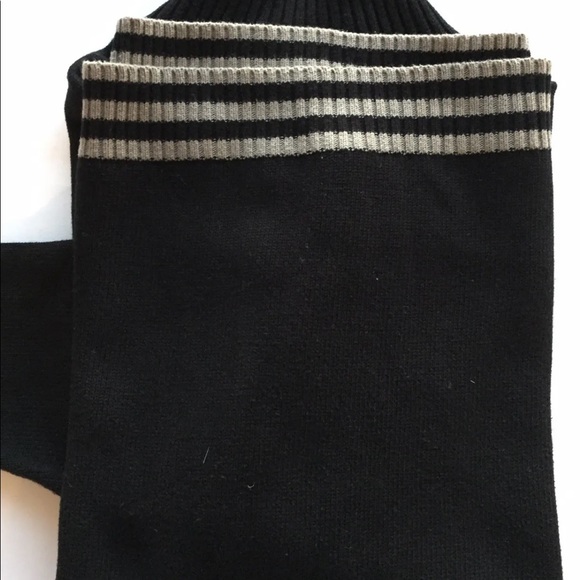 Dockers Men’s Half Zip Sweater Black Tan Large Cotton - Picture 16 of 16